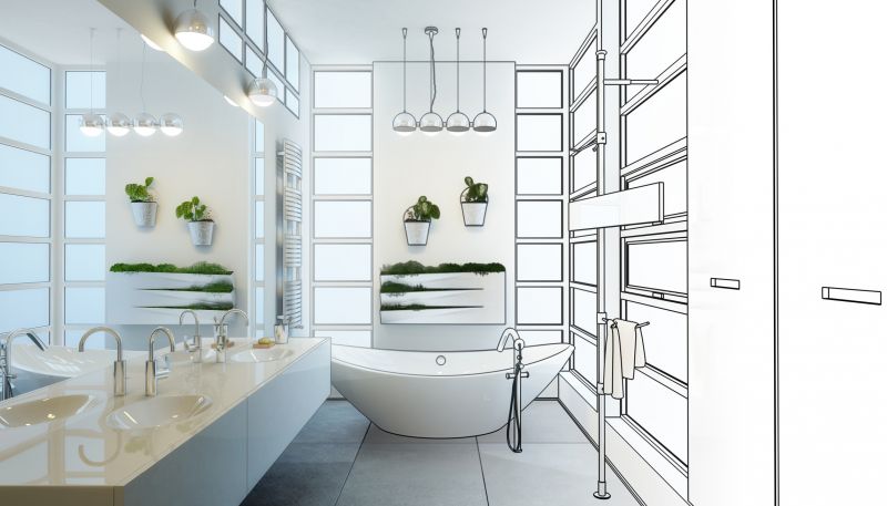 Contemporary bathroom design
